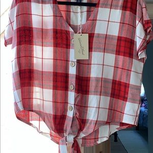 Short sleeve crop top